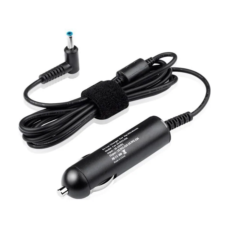 Coreparts Micro battery Microbattery 65w HP Car Adapter 19.5v 3.33a Plug 4.5 * 3.0