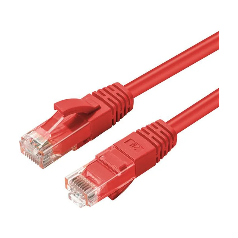 Microconnect MC-UTP6A0025R cable de red Rojo 0,25 m Cat6a U/UTP UTP
