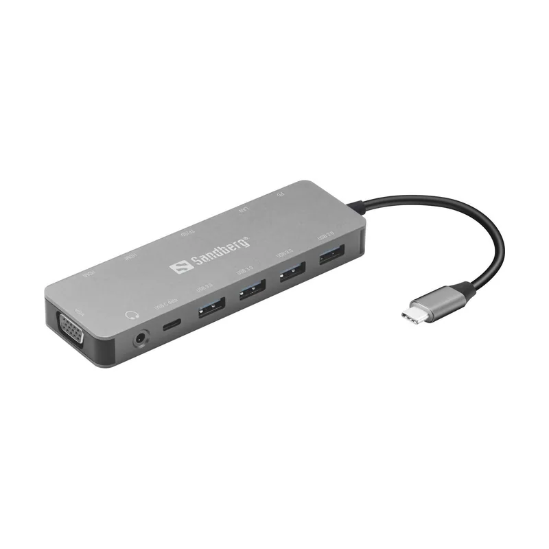 Base de Viaje USB-C 13 en 1
