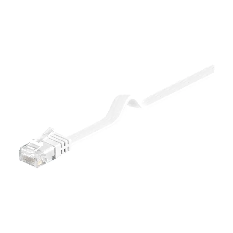 Microconnect V-UTP605W-FLAT cable de red Blanco 5 m Cat6 U/UTP UTP