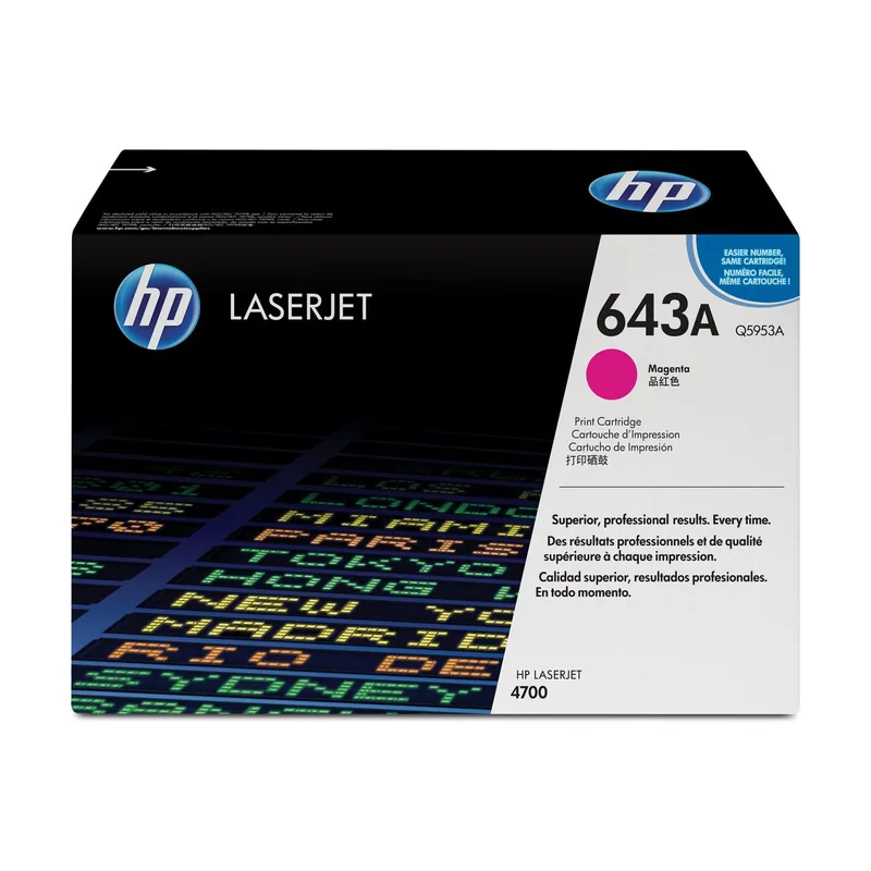 643A cartucho de tóner 1 pieza s Magenta