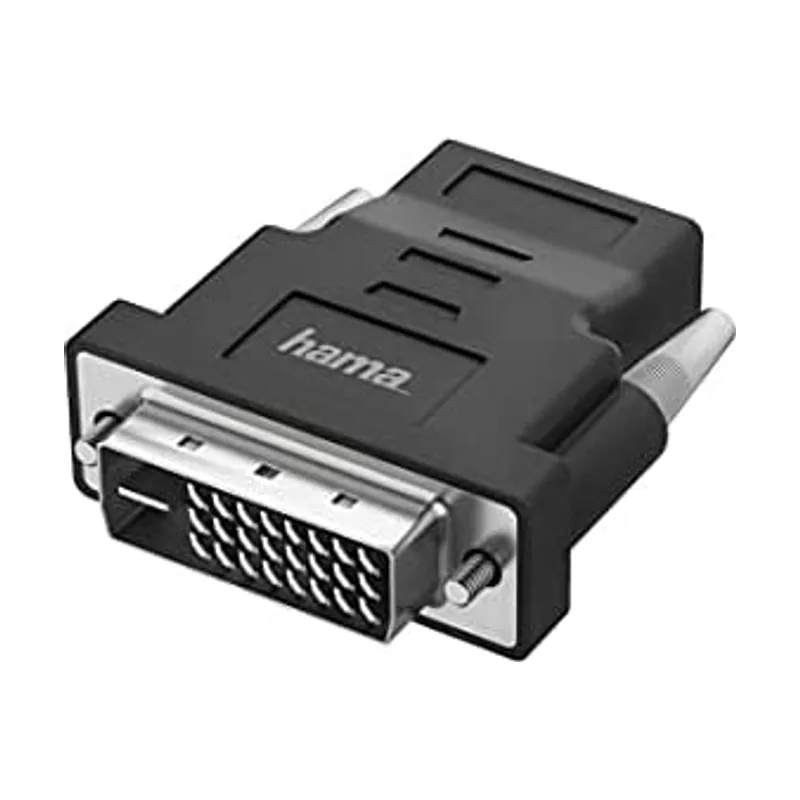 Hama 00200338 cambiador de género para cable DVI-D HDMI