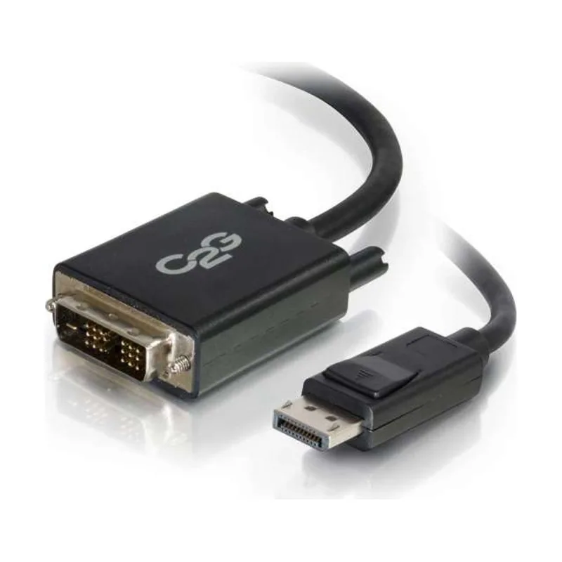 C2g Cable adaptador DisplayPort macho a DVI-D Single Link macho de 2 m