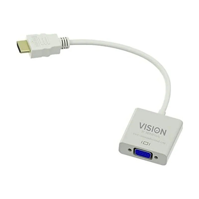 Vision TC-HDMIVGA adaptador de cable de vídeo VGA D-Sub HDMI tipo A Estándar