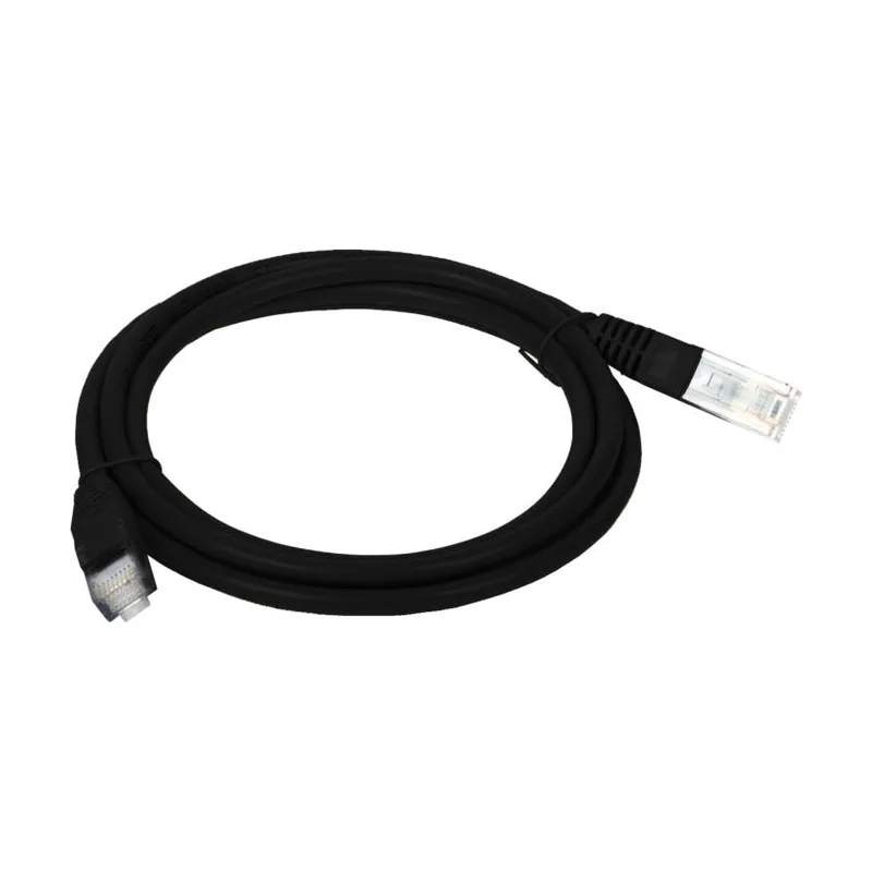 Alantec KKU5CZA1 cable de red Negro 1 m Cat5e U/UTP UTP