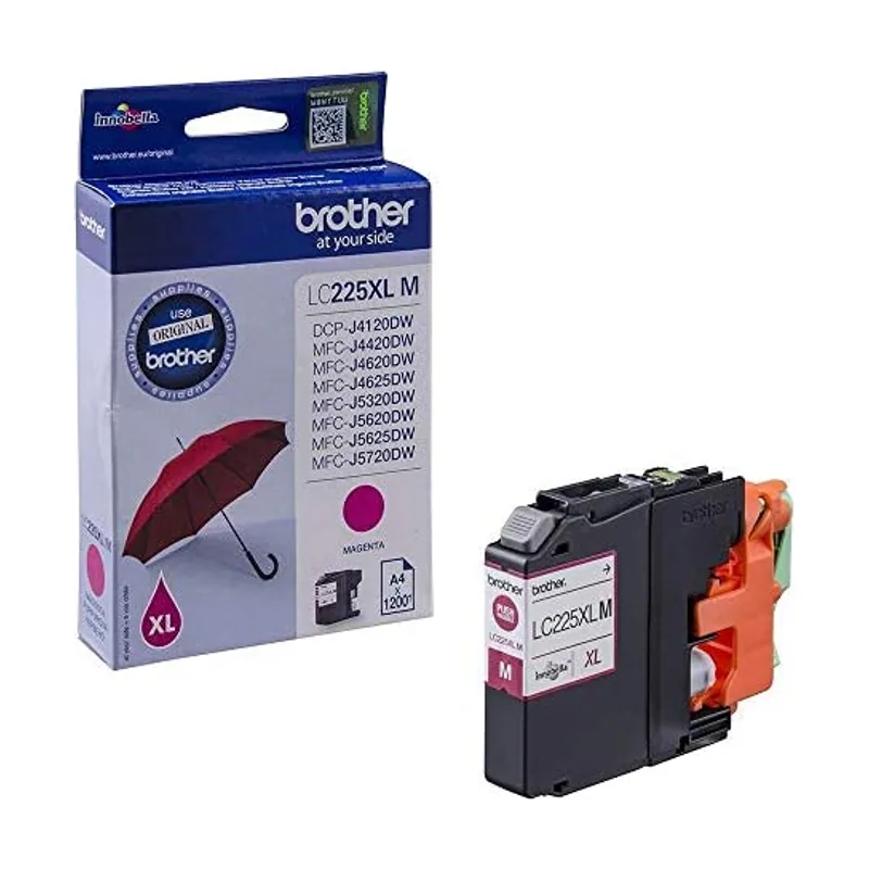 Brother LC-225XLM cartucho de tinta 1 pieza s Magenta