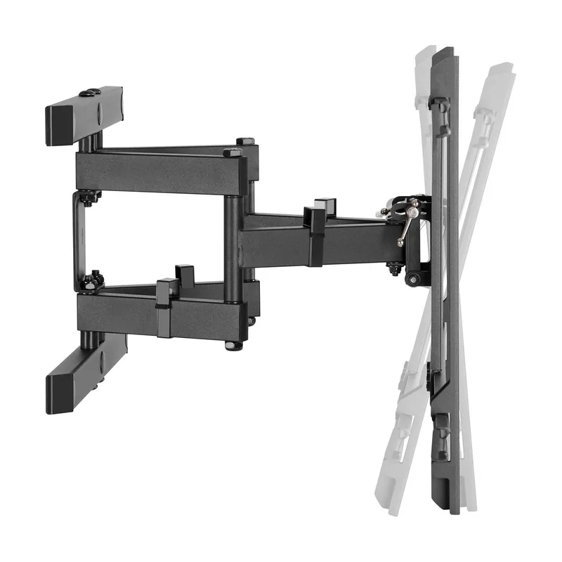 Maclean Soporte Giratorio para TV 37-85" Negro MAX vesa 600x400