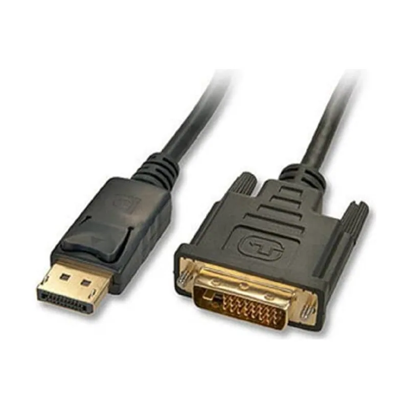 Lindy 41490 adaptador de cable de vídeo 1 m DVI-D DisplayPort