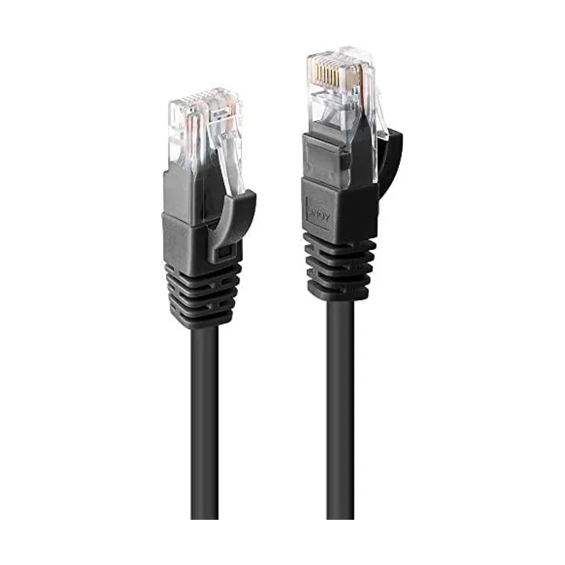 48077 cable de red Negro 1 m Cat6 U/UTP UTP