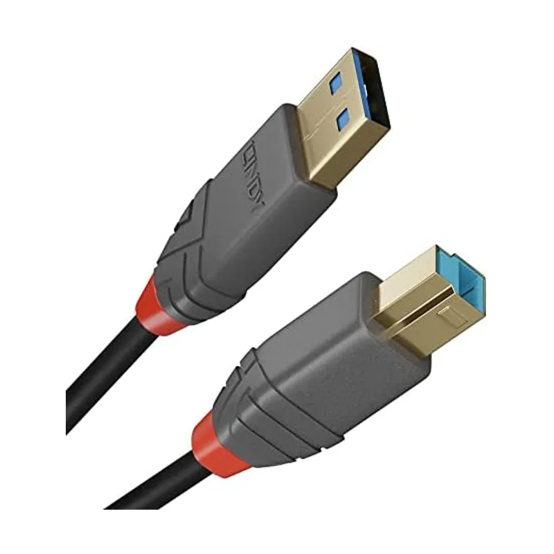 Lindy 36743 cable USB 3 m USB 3.2 Gen 1 3.1 Gen 1 USB A USB B