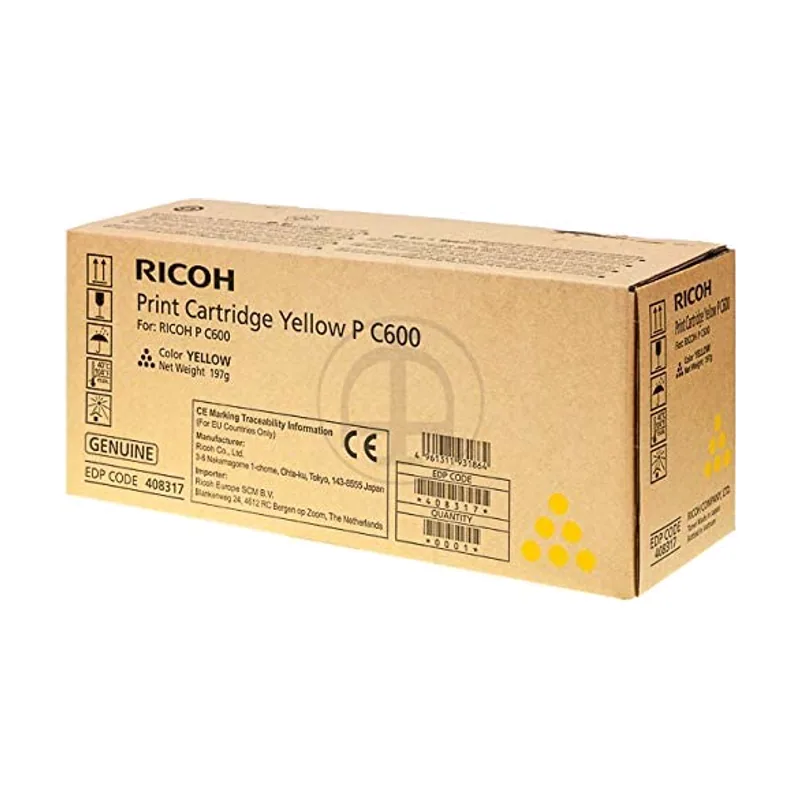 Ricoh 408317 cartucho de tóner 1 pieza s