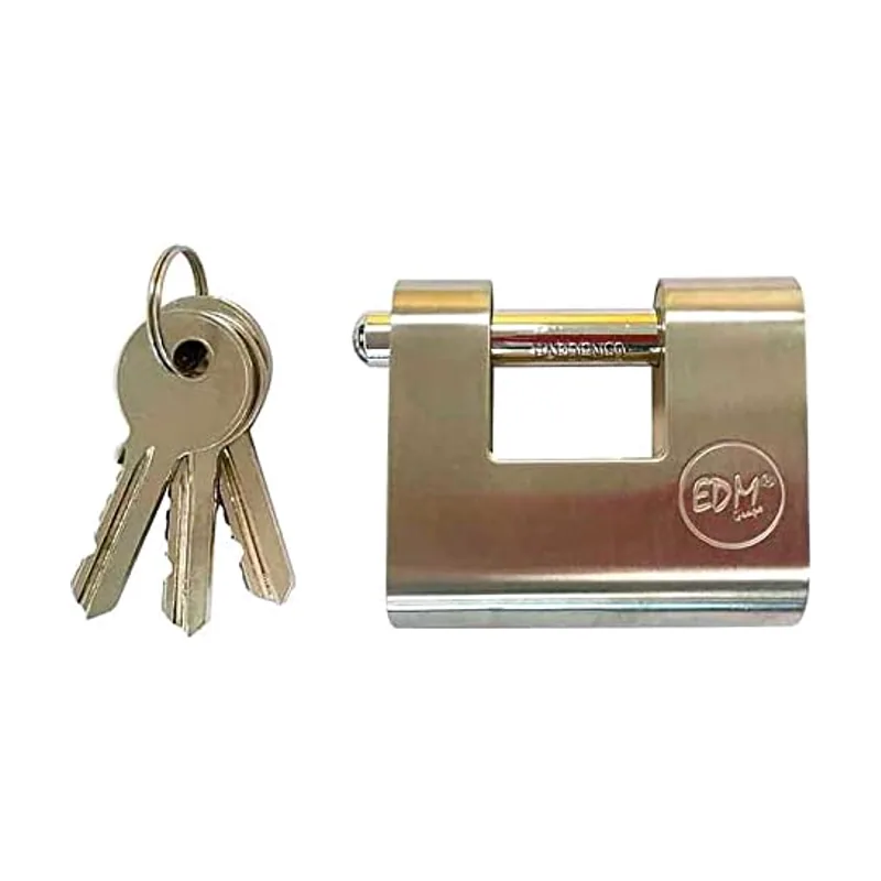 EDM Candado Laton Reforzado DE Seguridad 50,5X48,5X20MM Blister