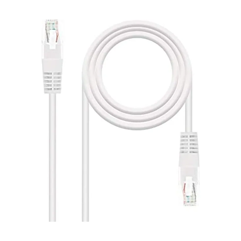 Nanocable 10.20.0101-W cable de red Blanco 1 m Cat5e U/UTP UTP