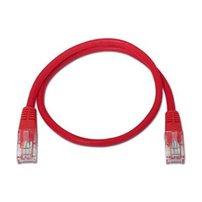 Nanocable 10.20.0102-R cable de red Rojo 2 m Cat5e U/UTP UTP