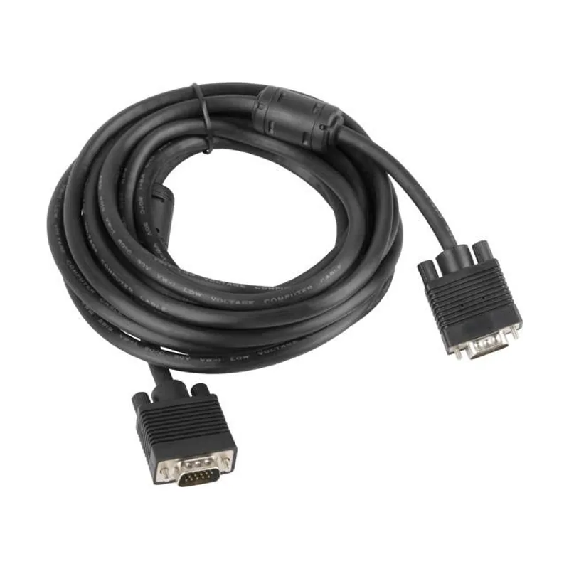 Lanberg CA-VGAC-10CC-0050-B cable VGA 5 m VGA D-Sub