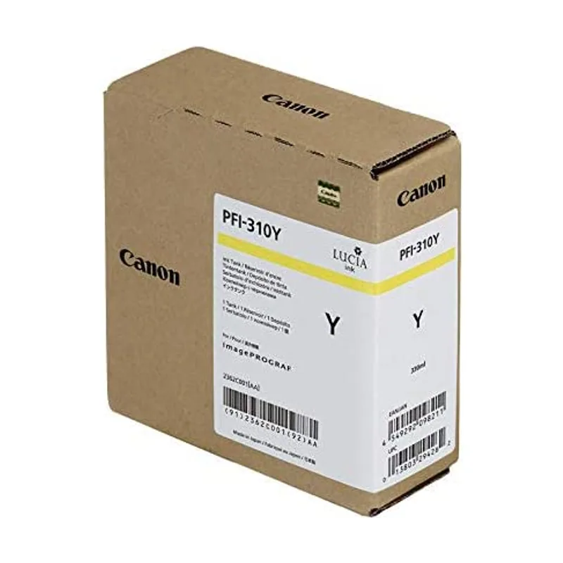Canon PFI-310Y cartucho de tinta