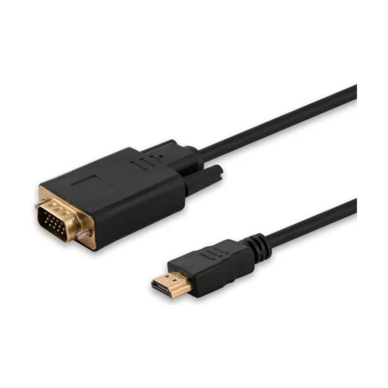 Savio CL-103 adaptador de cable de vídeo 1,8 m HDMI tipo A Estándar VGA D-Sub