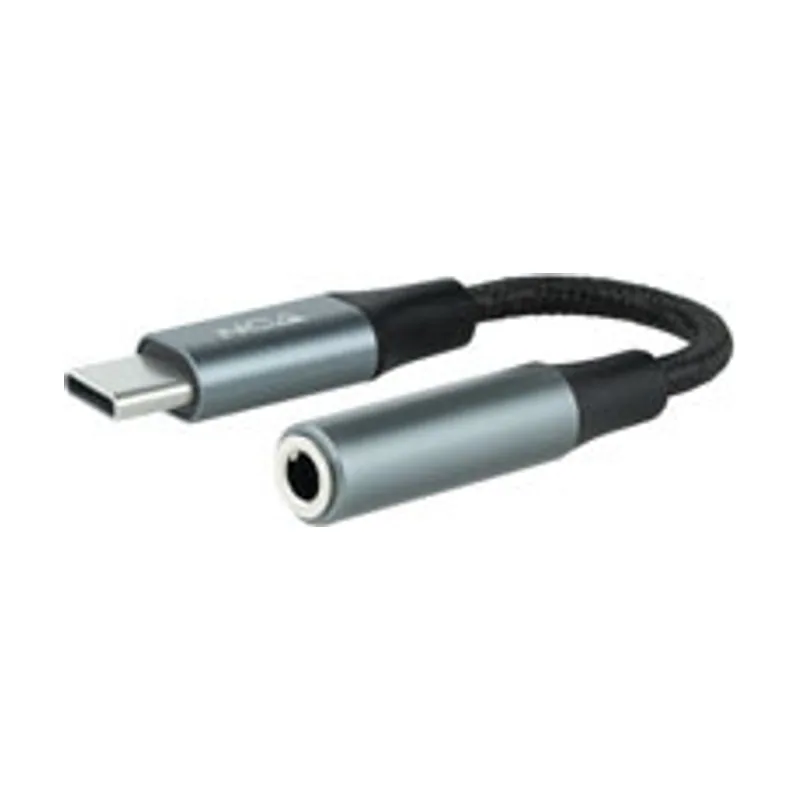 Nanocable Cable Adaptador Usb-c A Jack 3.5 Gris 10.24.1204