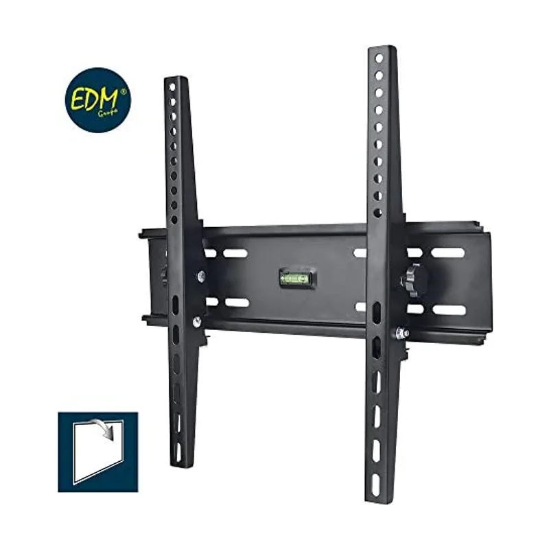 EDM 50135 Soporte Plasma/LCD/Led para 40Kg con Nivel Incluido