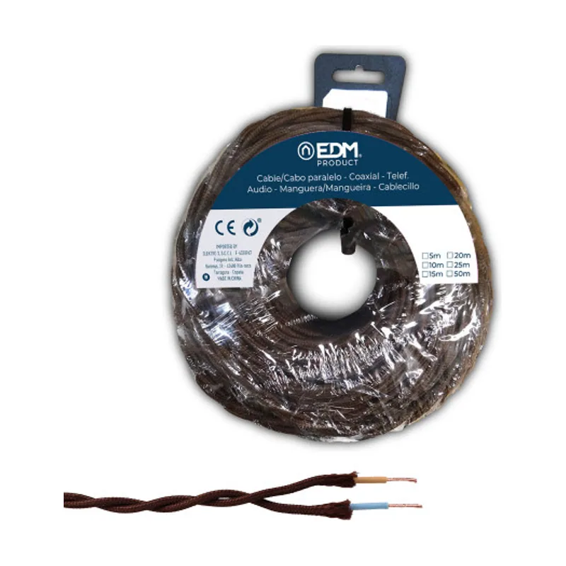 EDM 11897 Cable Paralelo Textil Trenzado