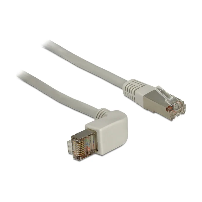 Delock 1m Cat.6A SSTP cable de red Gris Cat6a S/FTP S-STP