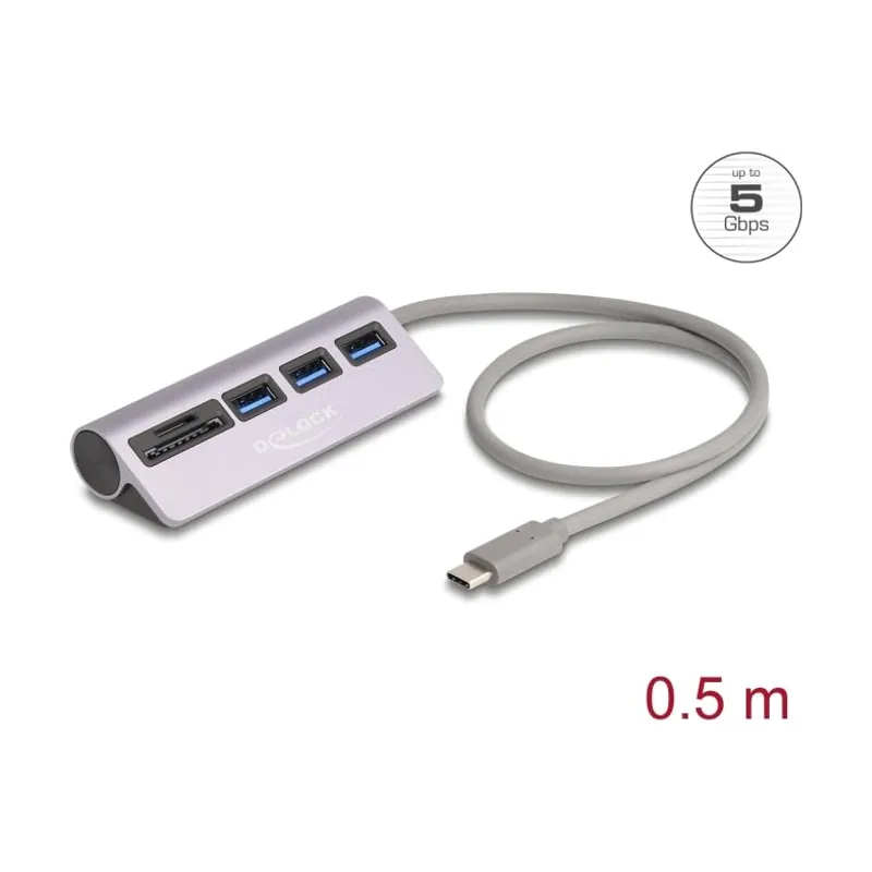 Hub USB de 3 puertos 5 Gbps