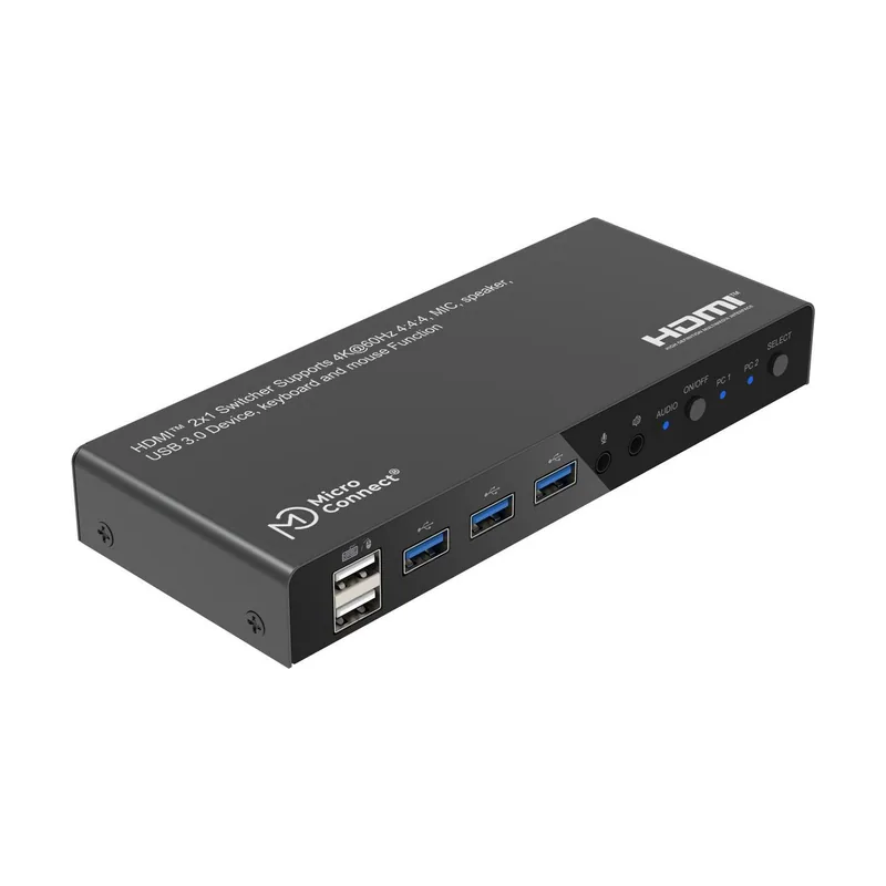 Microconnect MC-HDMIKVM0201-USB3-4K no categorizado