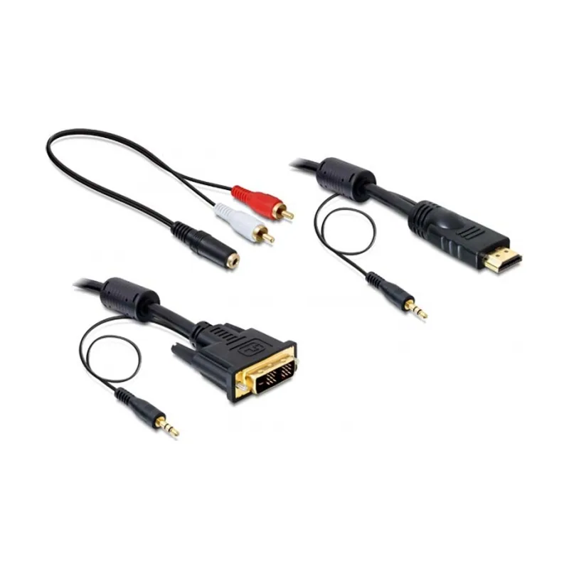 84455 adaptador de cable de vídeo 2 m DVI-D HDMI