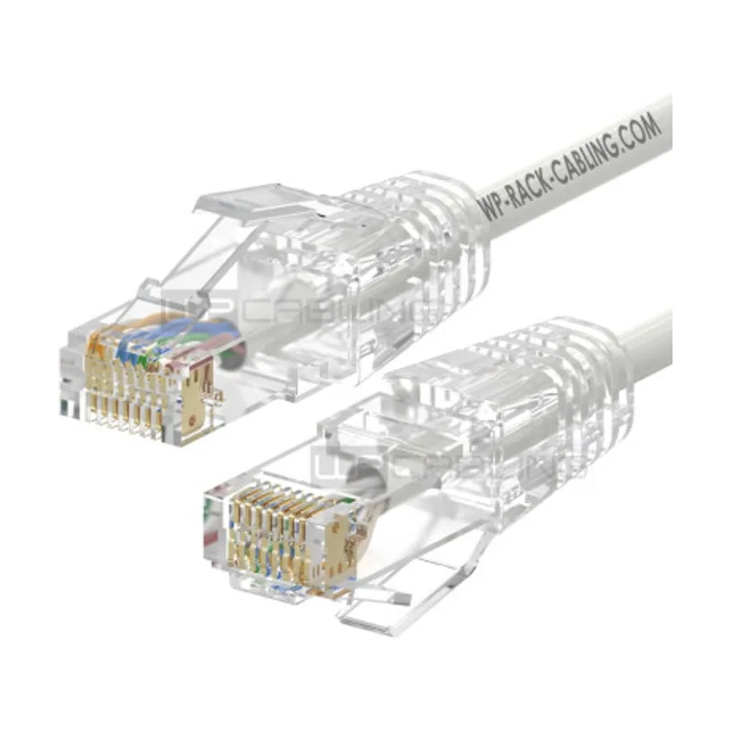 WP cat 6a u-utp slim patch cable length 1 m