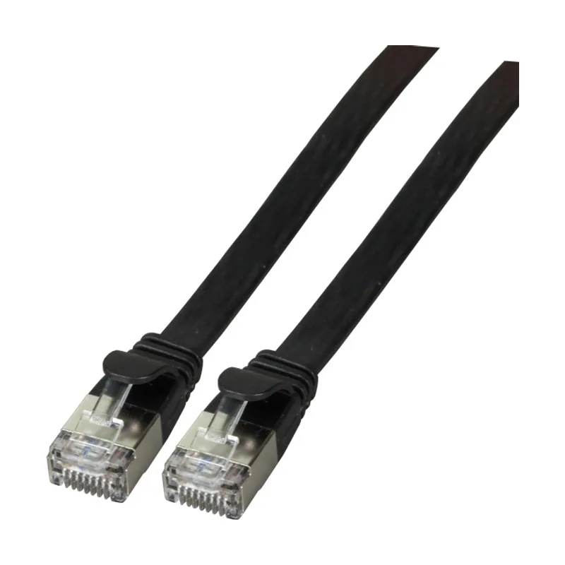 Efb elektronik K5547SW.0,5 cable de red Negro 0,5 m Cat6a U/FTP STP