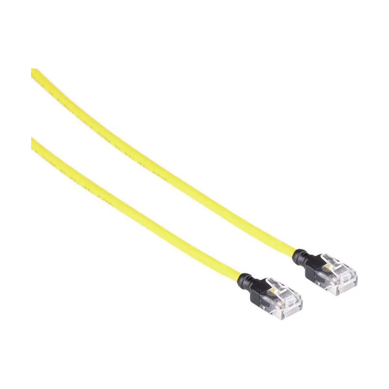 Mercodan 371925200 cable de red Amarillo 20 m Cat6a U/UTP UTP