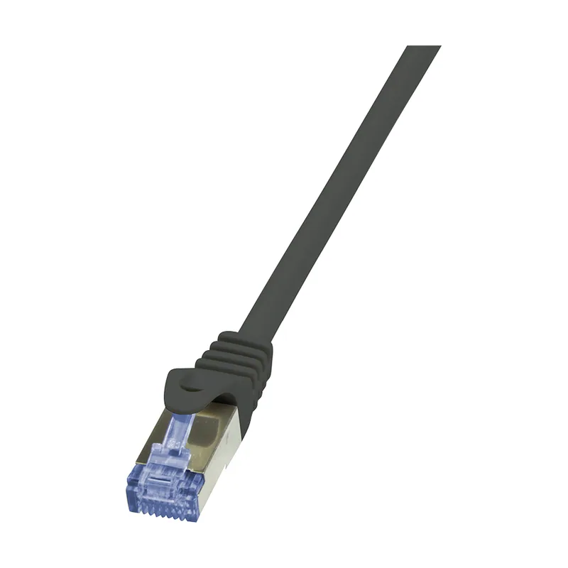 CQ3103S cable de red Negro 15 m Cat6a S/FTP S-STP