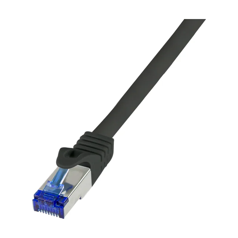 C6A073S cable de red Negro 5 m Cat6a S/FTP S-STP Alrededor