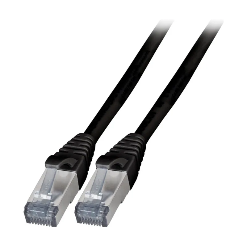 Efb elektronik K5538SW.7,5 cable de red Negro 7,5 m Cat6a S/FTP S-STP