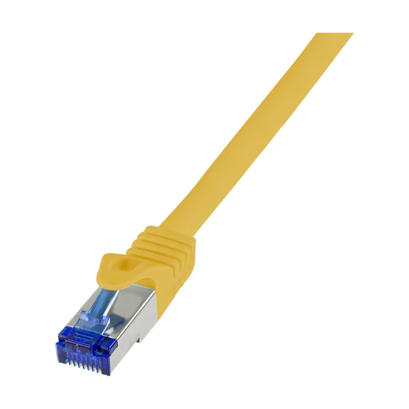 C6A077S cable de red Amarillo 5 m Cat6a S/FTP S-STP Alrededor