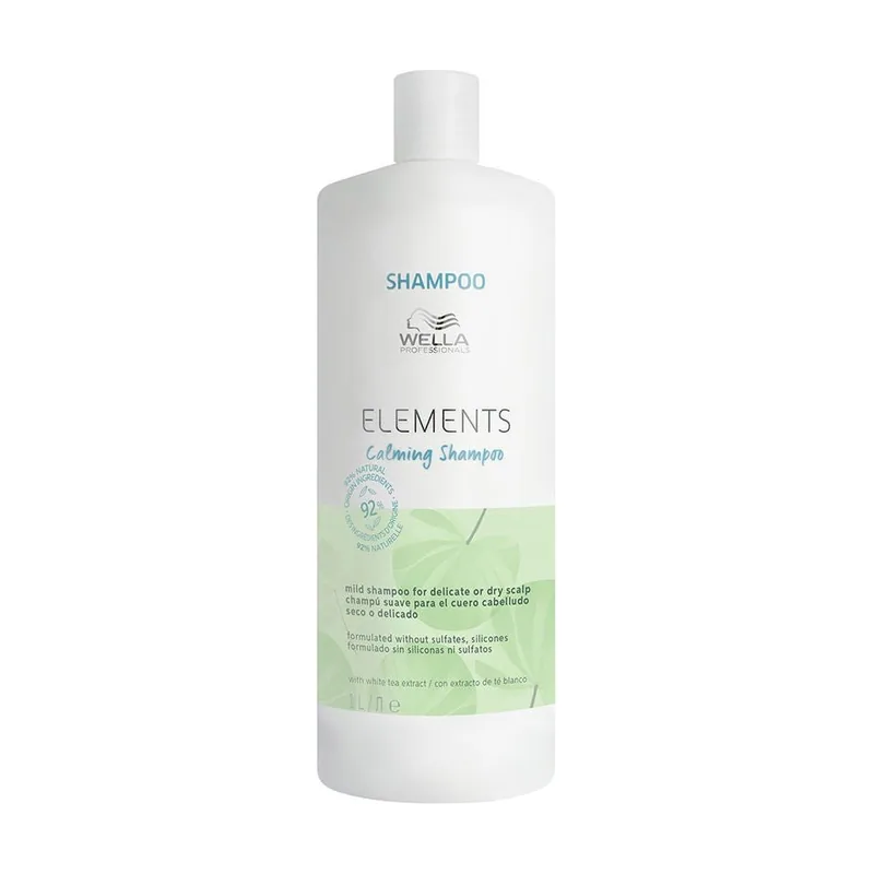 Wella Professionals ELEMENTS Champú natural Calmante para cuero cabelludo seco o delicado 500 ml