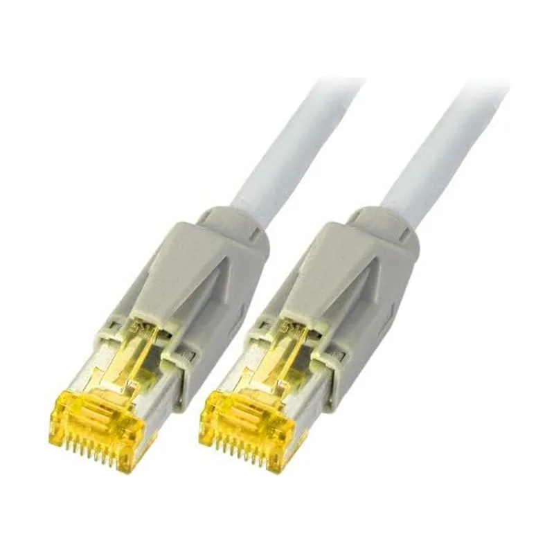 K8708GR.1 cable de red Gris 1 m Cat6a S/FTP S-STP