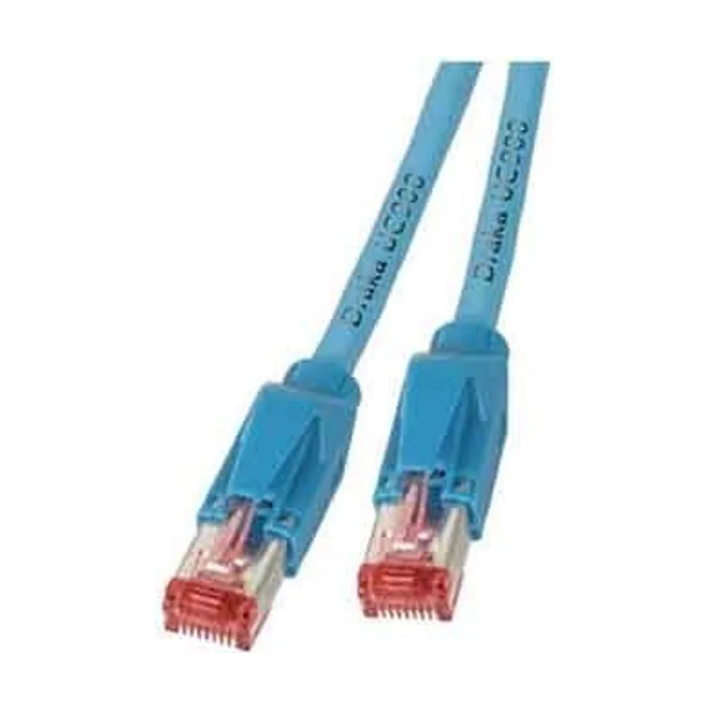 RJ45 S/FTP Cat6a cable de red Azul 0,5 m SF/UTP S-FTP