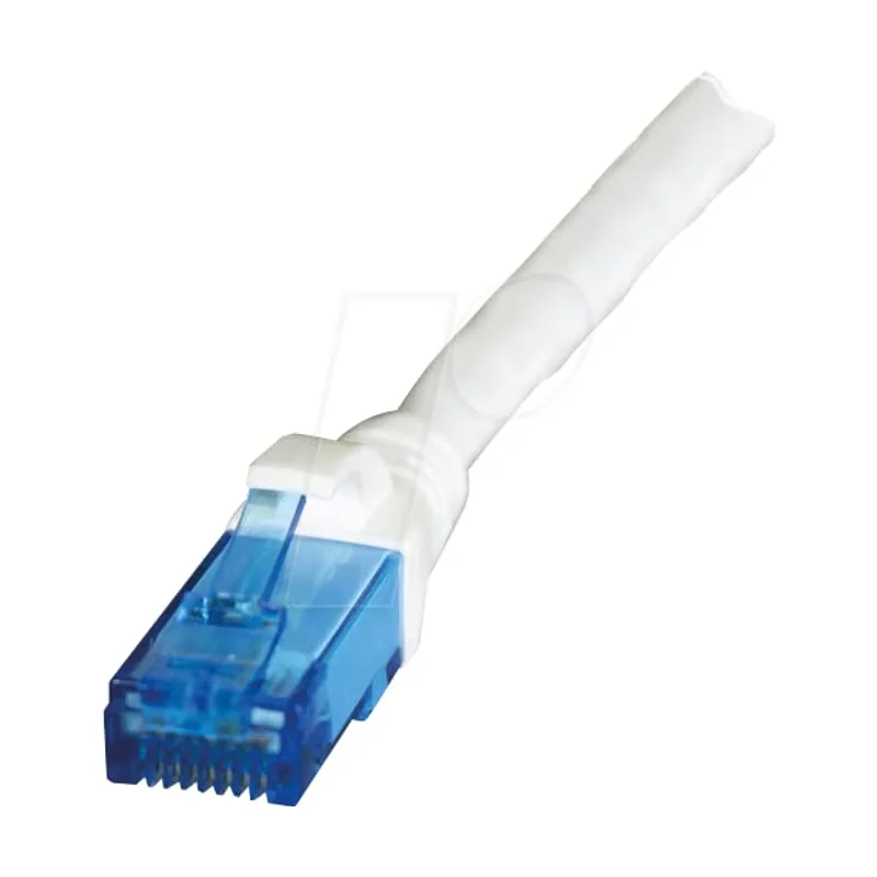 Efb elektronik K8109WS.1 cable de red Blanco 1 m Cat6a U/UTP UTP