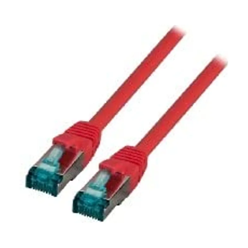 MK6001.10R cable de red Rojo 10 m Cat6a S/FTP S-STP
