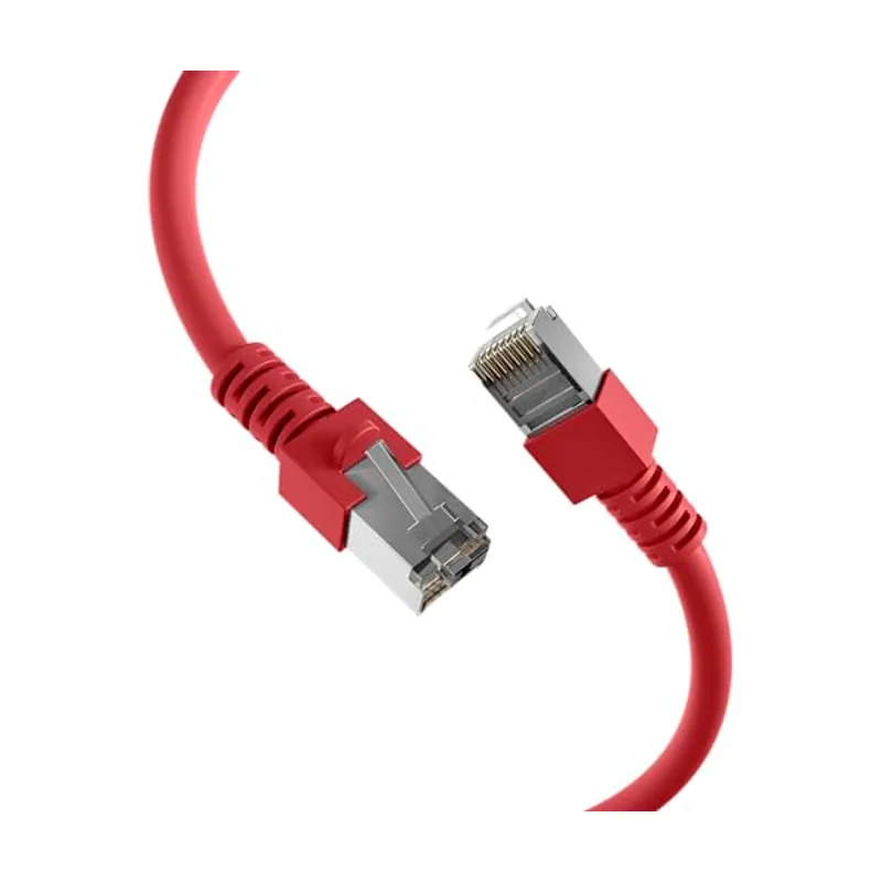 RJ45 S/FTP Cat5e cable de red Rojo 5 m SF/UTP S-FTP