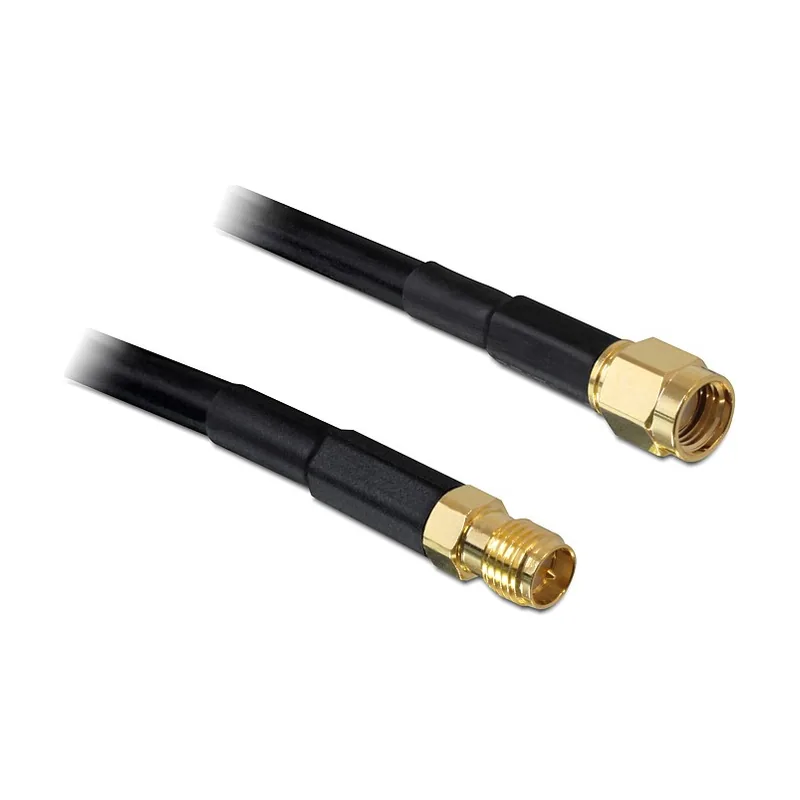 Delock 15m CFD200 cable coaxial RP-SMA