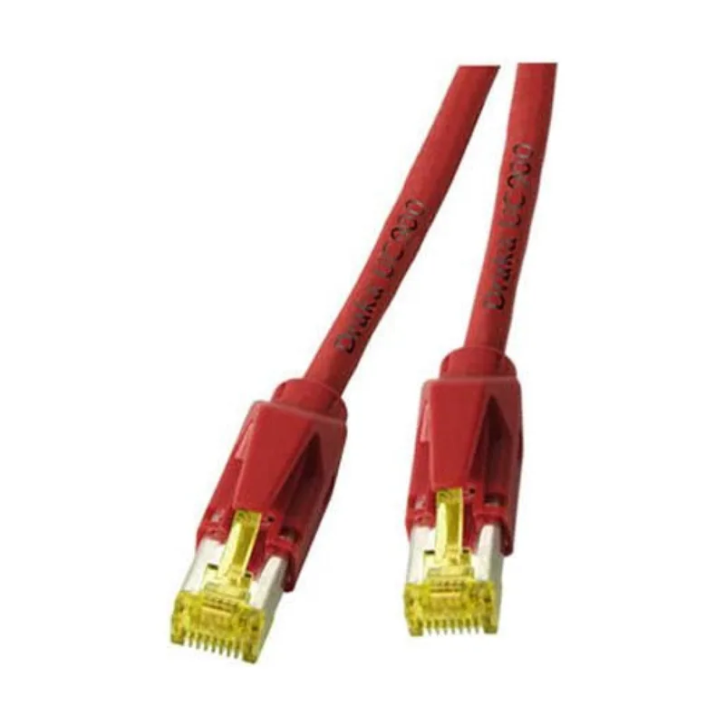 Efb elektronik K8560RT.0.25 cable de red Rojo 0,25 m Cat6a S/FTP S-STP