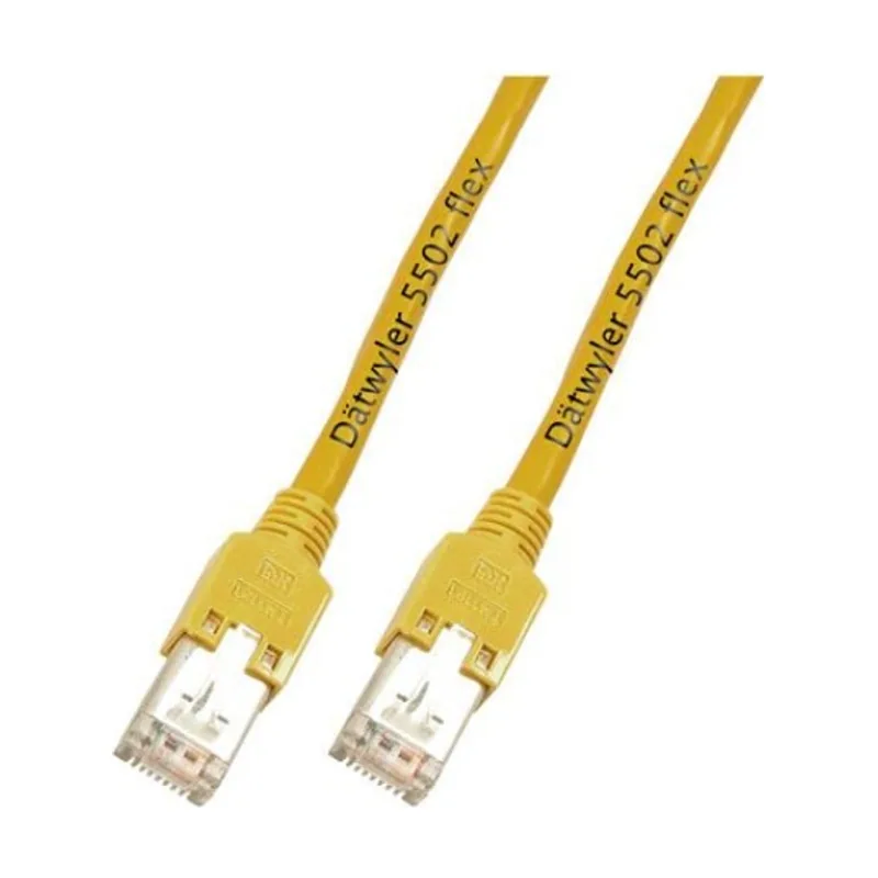 Efb elektronik K8702.0,50 cable de red Amarillo 0,5 m Cat5e S/UTP STP