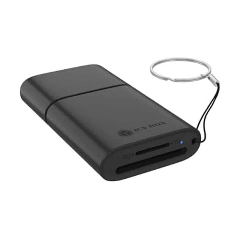 ICY BOX Lector de Tarjetas 2-en-1 SD/microSD UHS-I 170 MB/s
