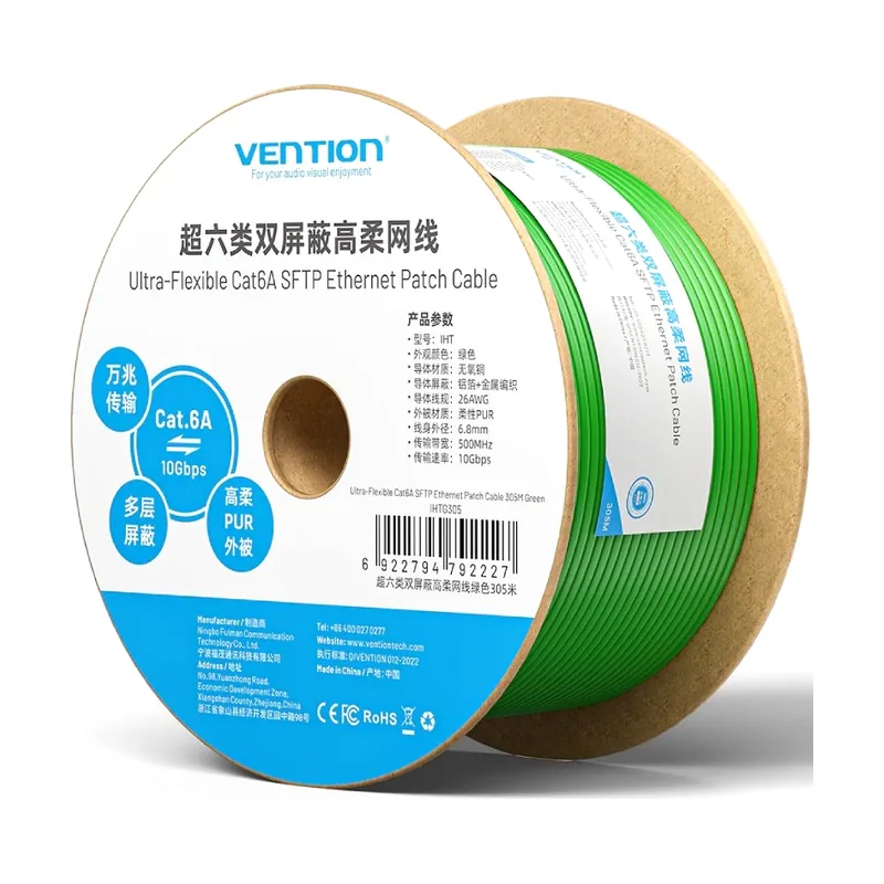 Vention IHTG305 cable de red Verde Cat6a