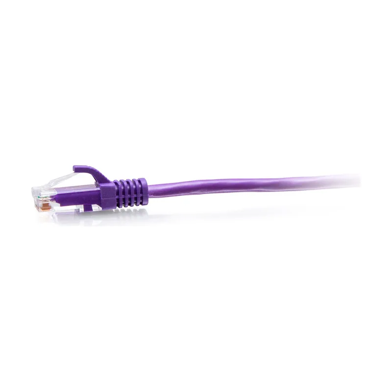 C2g Cable de conexión Ethernet delgado sin apantallar UTP con protección antienganche Cat6a de 1,5 m