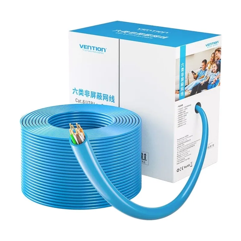 Vention IHBL305 cable de red Azul Cat6