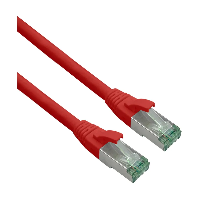 Helos 363756 cable de red Rojo 0,5 m Cat7 S/FTP S-STP