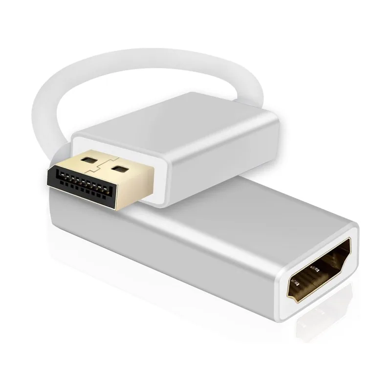 Helos Cable adaptador DisplayPort macho/HDMI hembra